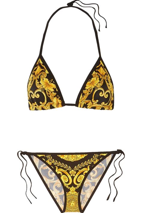 versace swimsuit bikini.